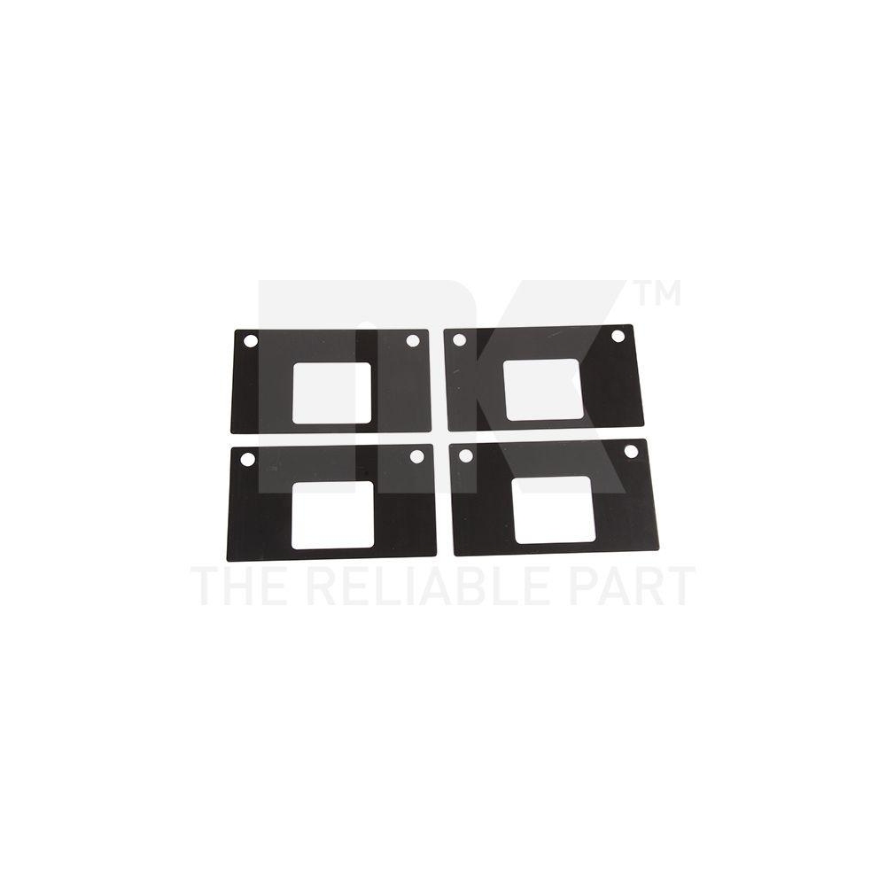 Zubeh&ouml;rsatz, Scheibenbremsbelag NK 79991025 f&uuml;r, Vorderachse