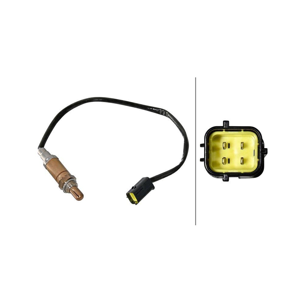 HELLA Lambdasonde 6PA 358 221-081 f&uuml;r FORD HYUNDAI, vor Katalysator