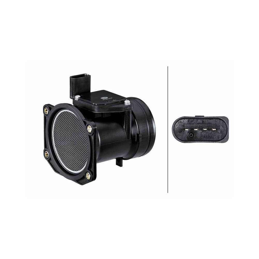 HELLA Luftmassenmesser 8ET 009 142-261 für AUDI SEAT SKODA VW HITACHI