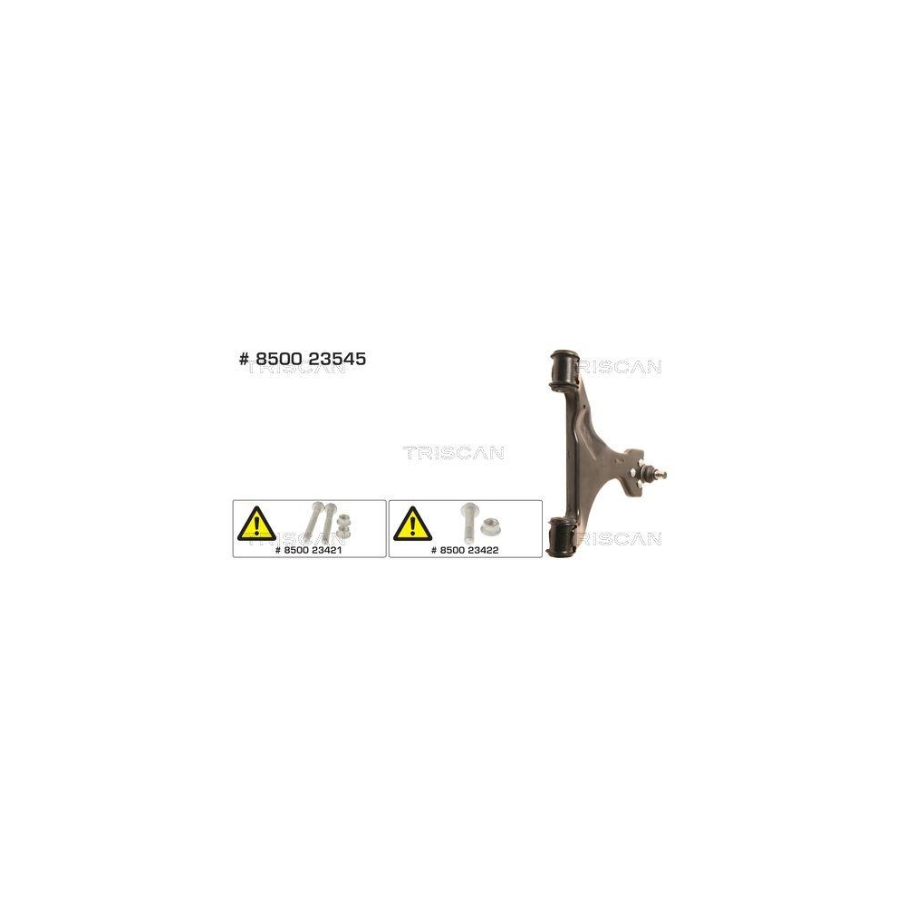Lenker, Radaufh&auml;ngung TRISCAN 8500 23545 f&uuml;r MERCEDES-BENZ, Vorderachse rechts