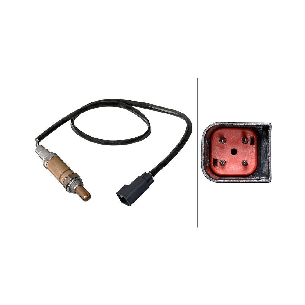 HELLA Lambdasonde 6PA 358 221-091 f&uuml;r FORD, vor Katalysator