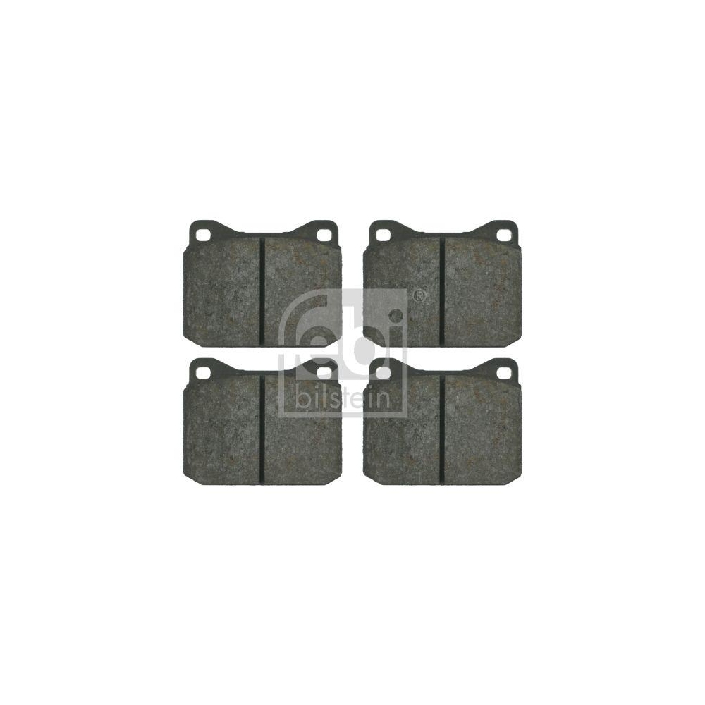 FEBI BILSTEIN Bremsbelagsatz, Scheibenbremse 16220 f&uuml;r VW, Vorderachse