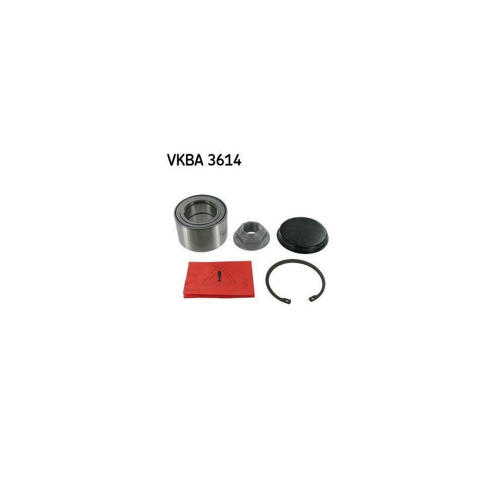 Radlagersatz SKF VKBA 3614 f&uuml;r NISSAN OPEL RENAULT VAUXHALL, Hinterachse