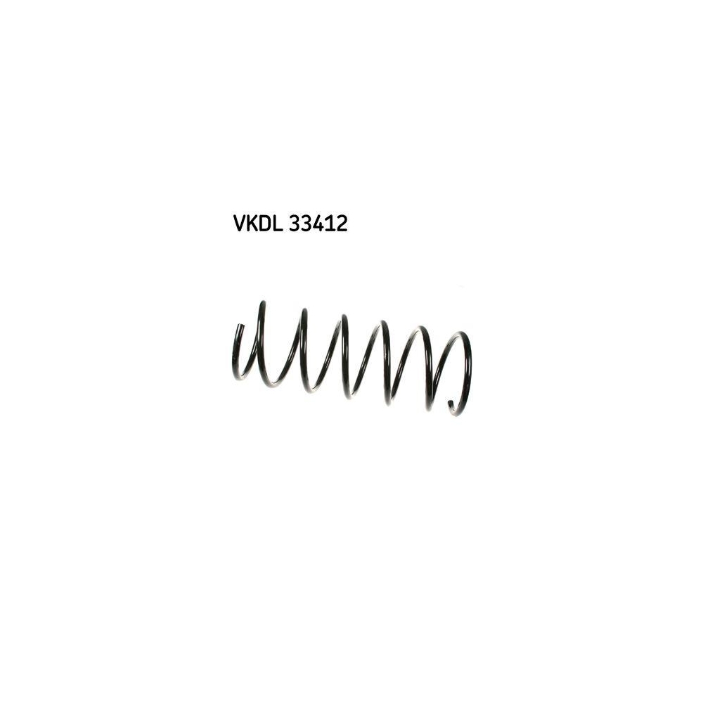 Fahrwerksfeder SKF VKDL 33412 f&uuml;r CITRO&Euml;N PEUGEOT, Vorderachse