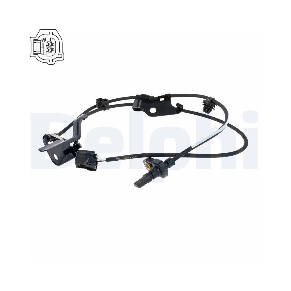 DELPHI SS21219-12B1 Sensor, Raddrehzahl f&uuml;r TOYOTA, Vorderachse links