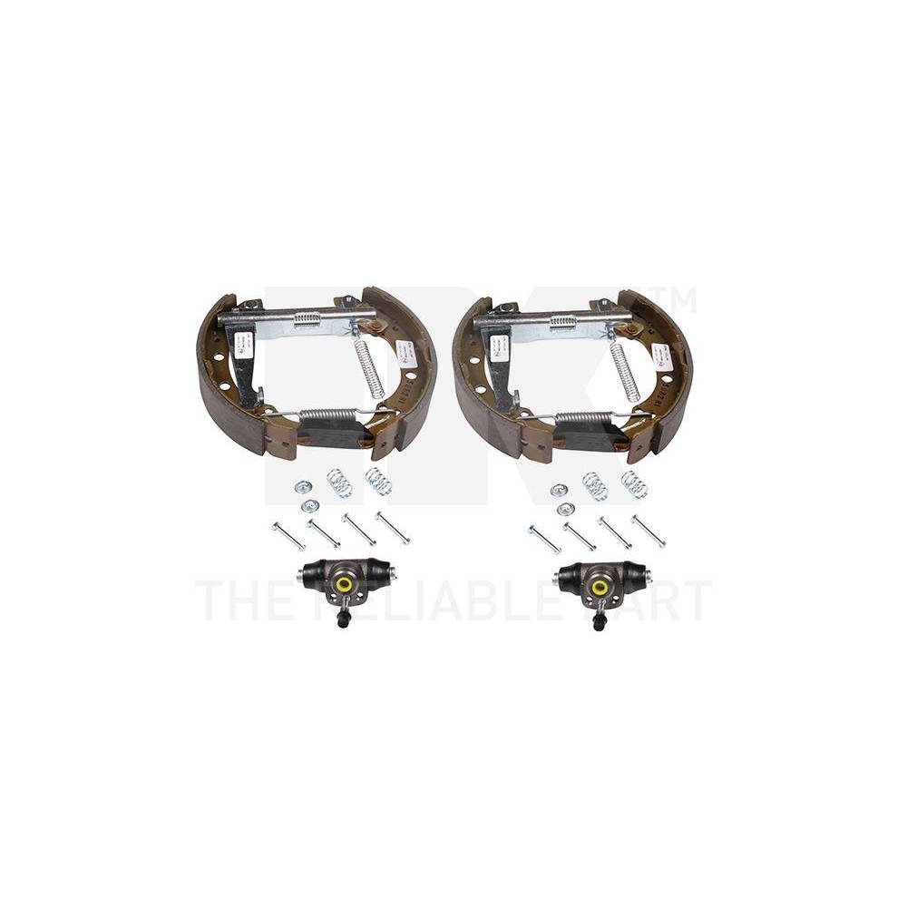 Bremsbackensatz NK 449952001 f&uuml;r AUDI SEAT SKODA VW, Hinterachse