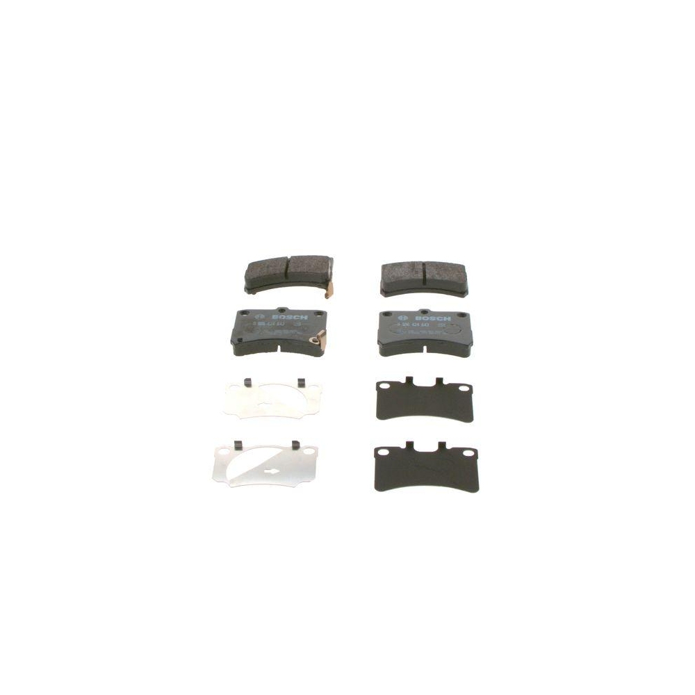 Bremsbelagsatz, Scheibenbremse BOSCH 0 986 424 643 f&uuml;r DAIHATSU