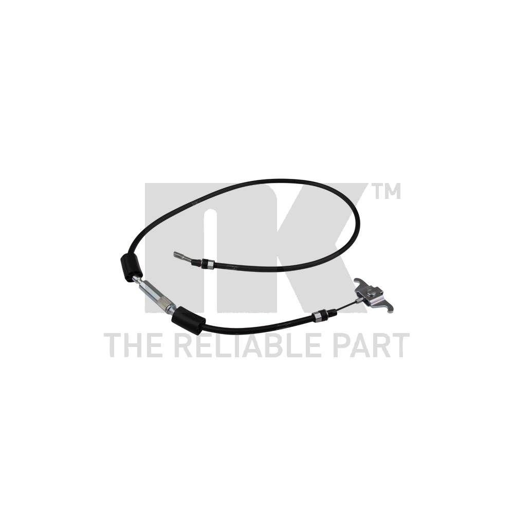 Seilzug, Feststellbremse NK 904856 f&uuml;r VOLVO, mitte, vorne