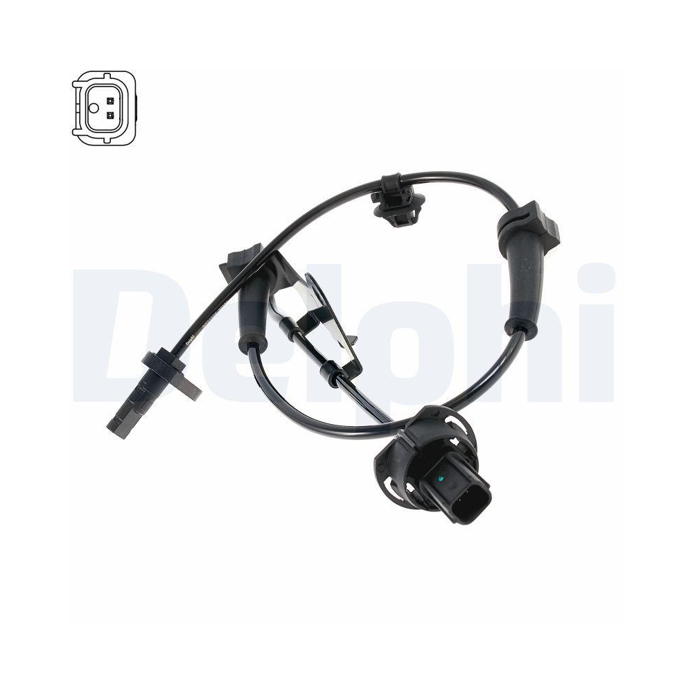 DELPHI SS21226-12B1 Sensor, Raddrehzahl f&uuml;r HONDA, Vorderachse links