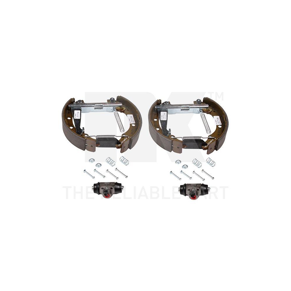Bremsbackensatz NK 449952002 für AUDI, Hinterachse