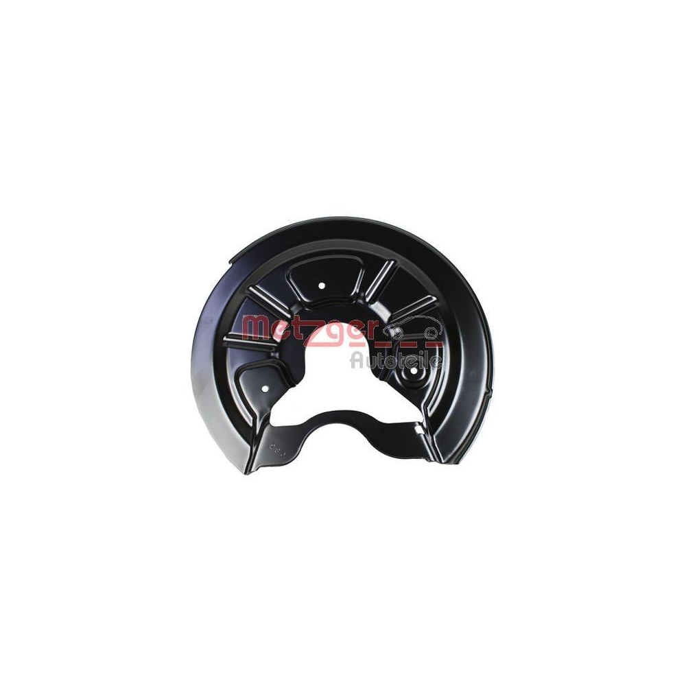 Spritzblech, Bremsscheibe METZGER 6115219 f&uuml;r VAG, Hinterachse links