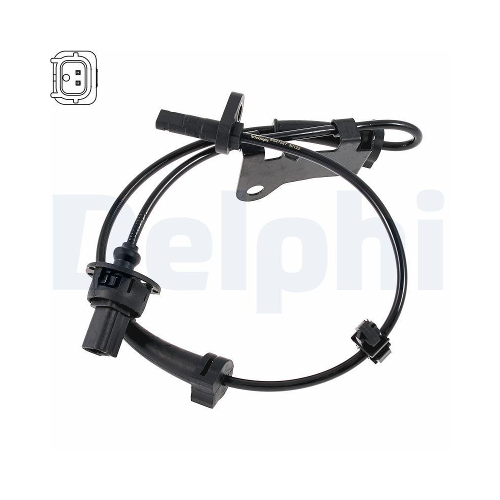 DELPHI SS21227-12B1 Sensor, Raddrehzahl f&uuml;r HONDA, Vorderachse rechts