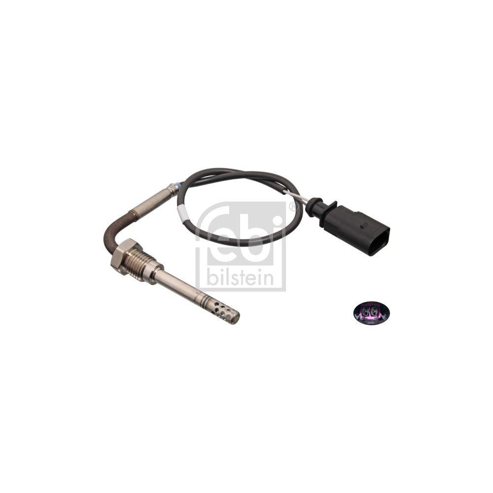FEBI BILSTEIN Sensor, Abgastemperatur 49296 f&uuml;r AUDI SEAT, vor Ru&szlig;partikelfilter