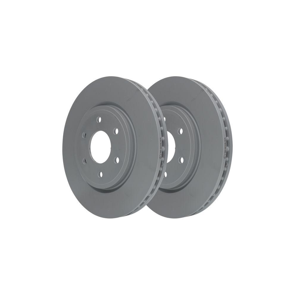 Bremsscheibe ATE 24.0128-0241.1 f&uuml;r NISSAN, Vorderachse