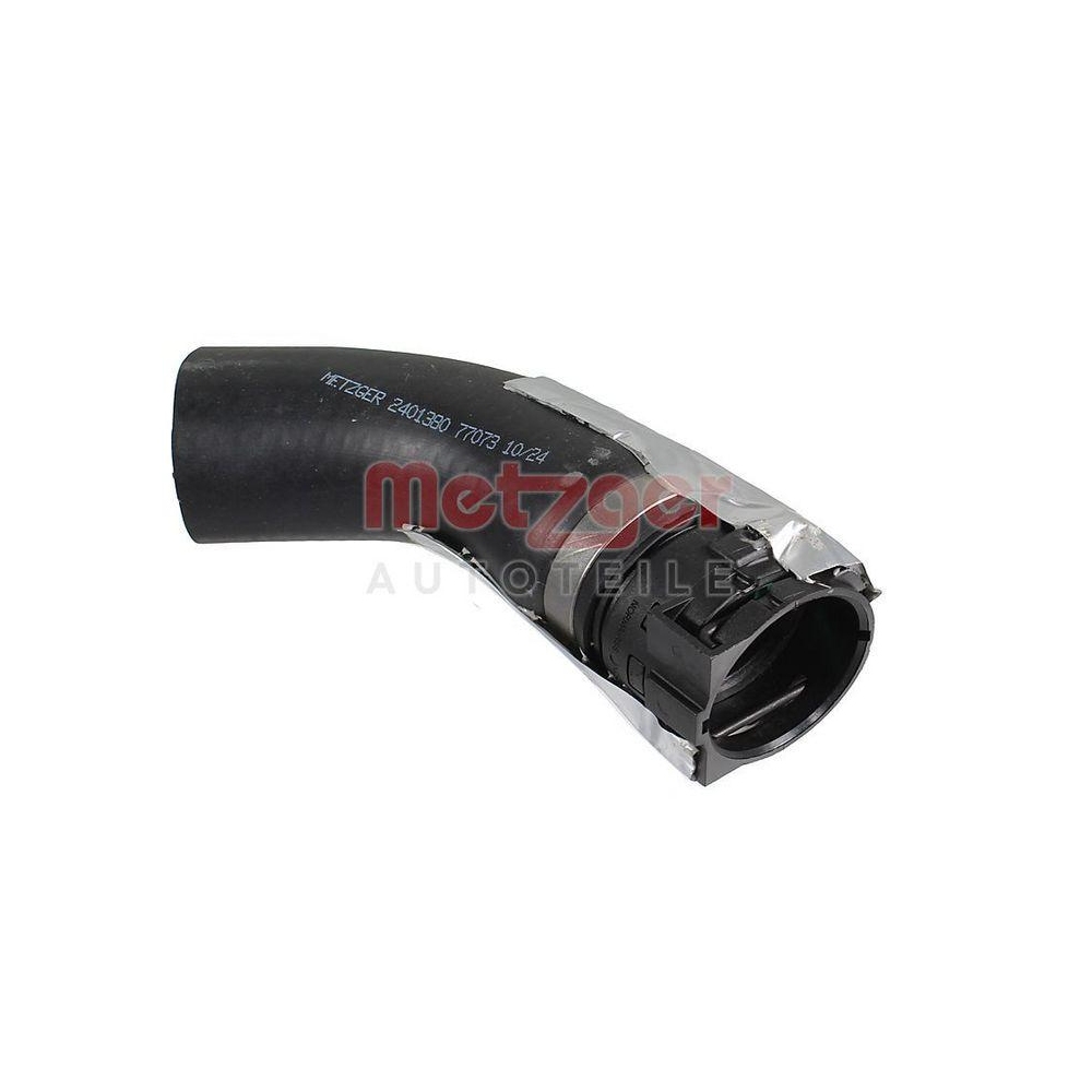 Ladeluftschlauch METZGER 2401380 f&uuml;r RENAULT, Ladeluftk&uuml;hler, oben