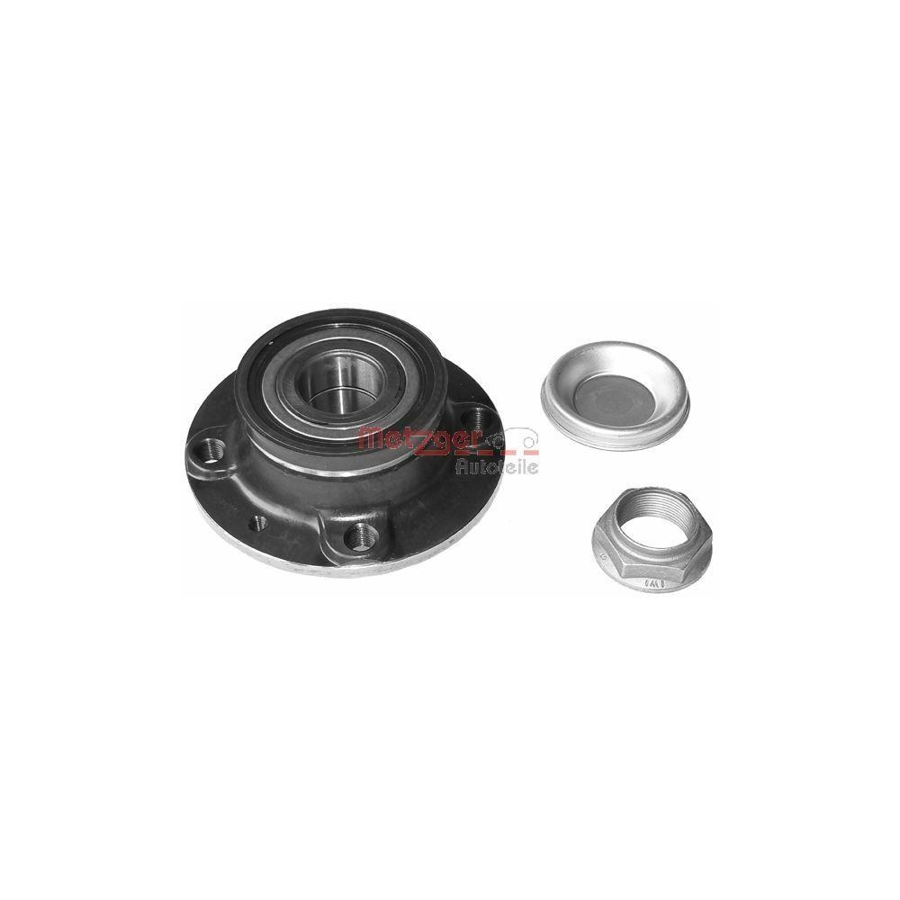 Radlagersatz METZGER WM 159.50 SNR f&uuml;r CITRO&Euml;N, Hinterachse
