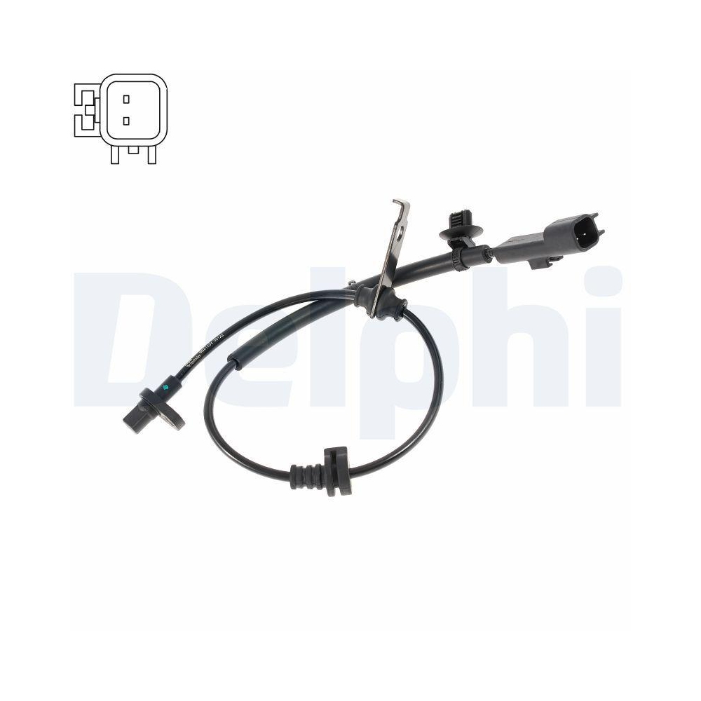 DELPHI SS21234-12B1 Sensor, Raddrehzahl f&uuml;r FORD, Hinterachse