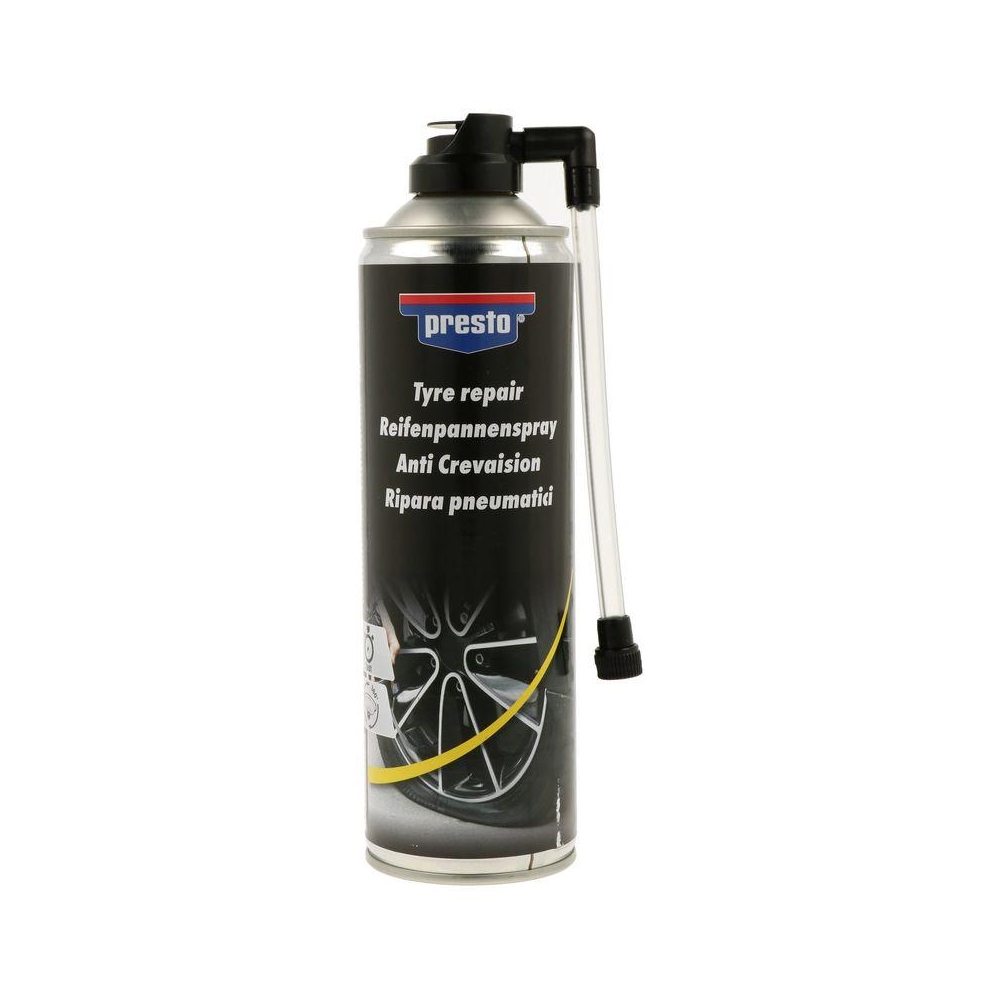Reifenreparatur-Spray PRESTO 383298 Reifenpannenspray 500 ml für