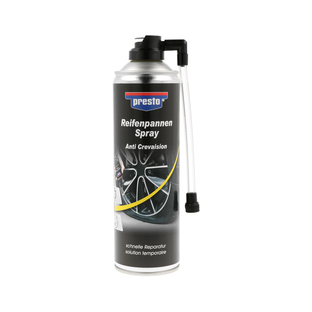 Reifenreparatur-Spray PRESTO 383298 Reifenpannenspray 500 ml für