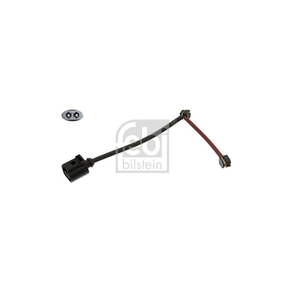 FEBI BILSTEIN Warnkontakt, Bremsbelagverschlei&szlig; 44549 f&uuml;r PORSCHE