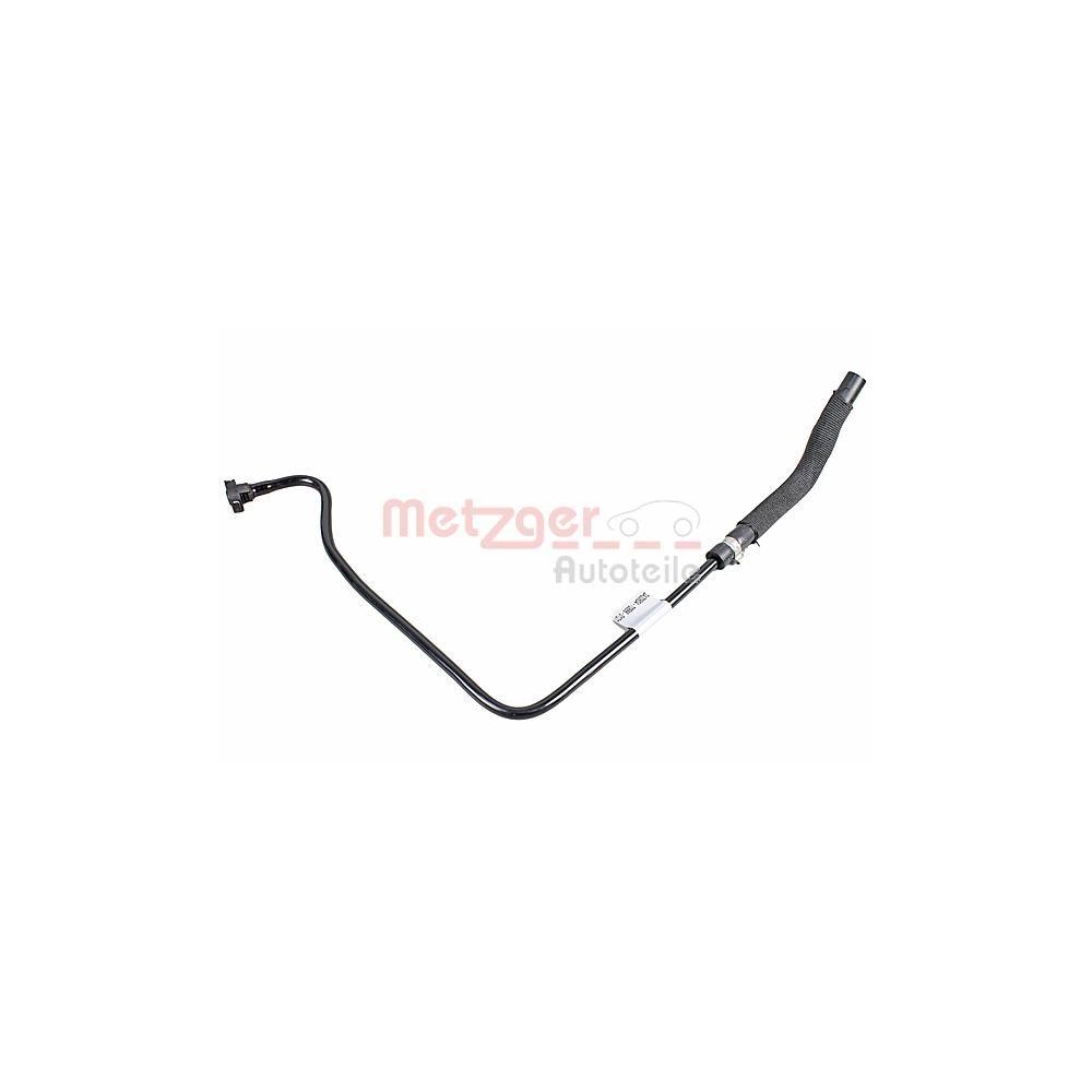 K&uuml;hlmittelrohrleitung METZGER 2420804 f&uuml;r AUDI