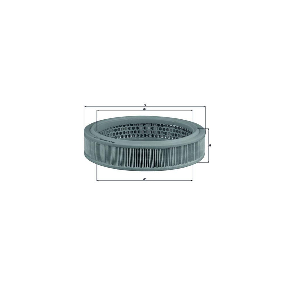 Luftfilter KNECHT LX 160 f&uuml;r AUDI CITRO&Euml;N FIAT FORD GMC PEUGEOT VW CUPRA