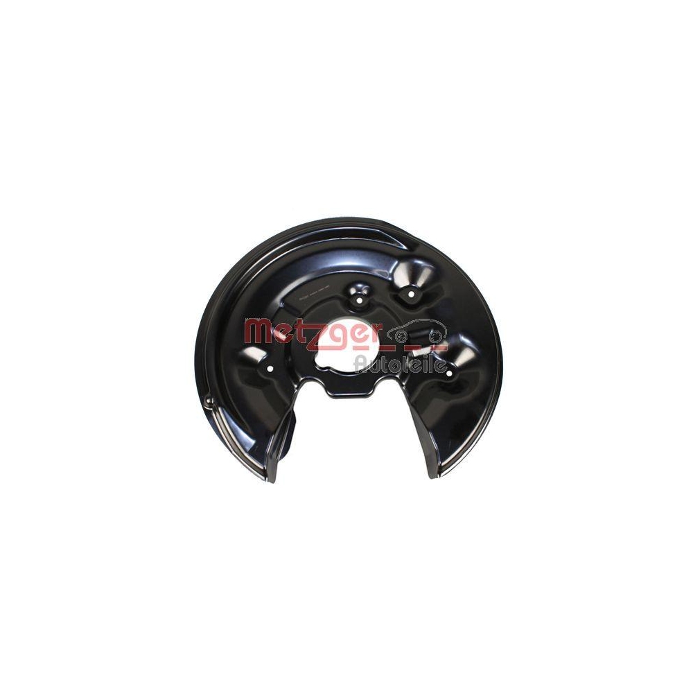 Spritzblech, Bremsscheibe METZGER 6115221 für VAG, Hinterachse links