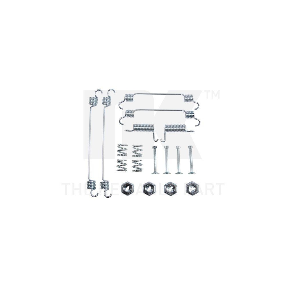 Zubeh&ouml;rsatz, Bremsbacken NK 7922737 f&uuml;r NISSAN, Hinterachse