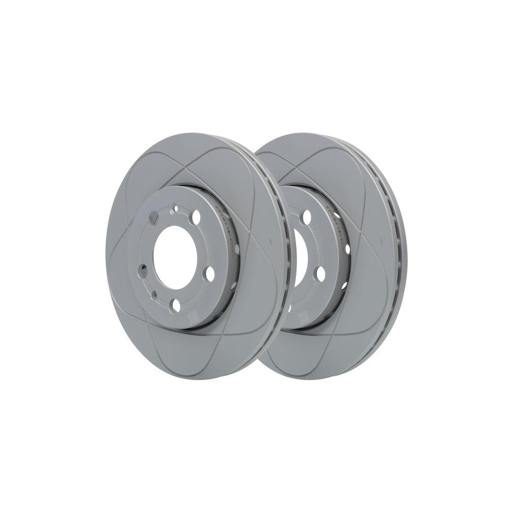 Bremsscheibe ATE 24.0322-0151.1 PowerDisc für SEAT SKODA VAG, Vorderachse