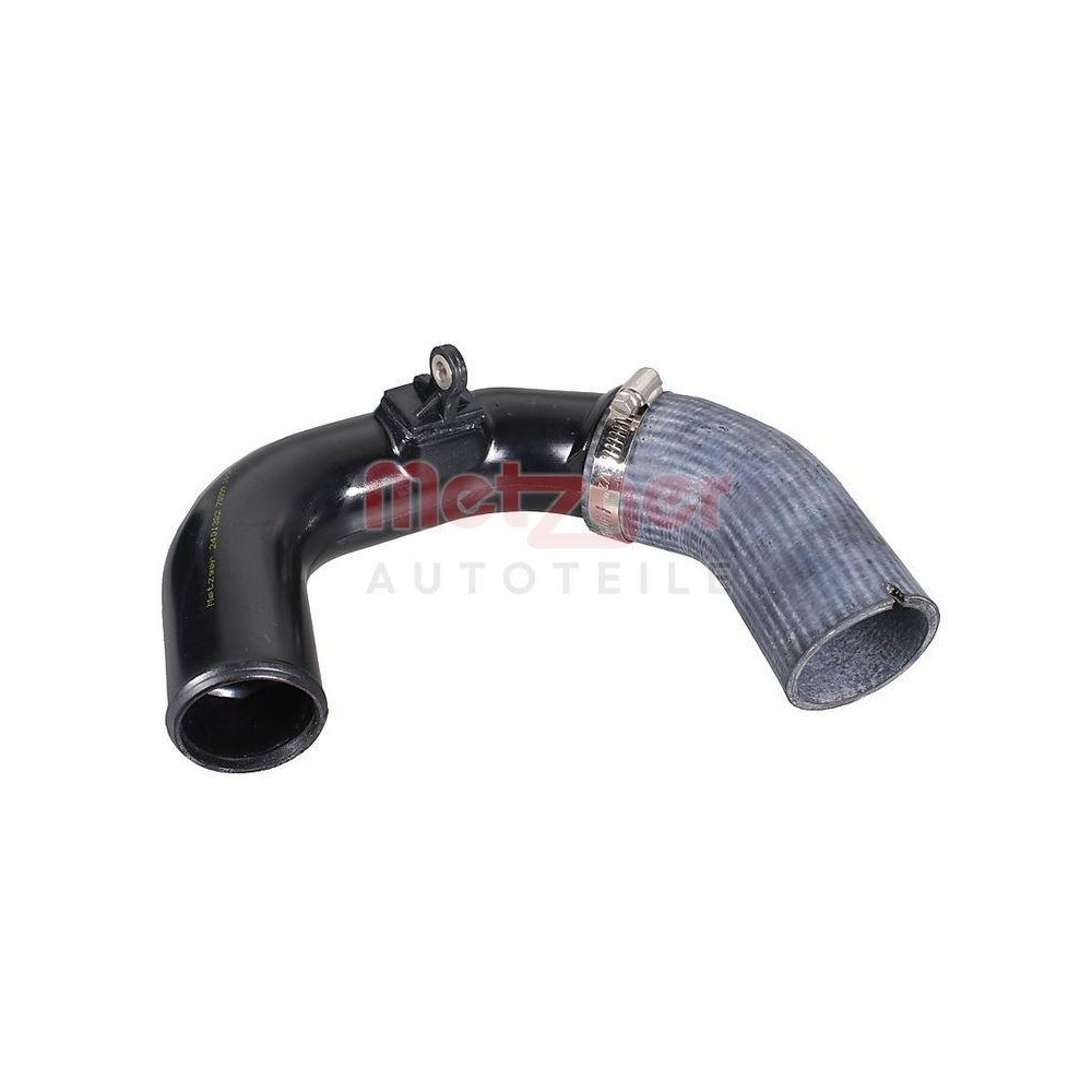 Ladeluftschlauch METZGER 2401382 f&uuml;r ALFA ROMEO FIAT ABARTH, links, unten