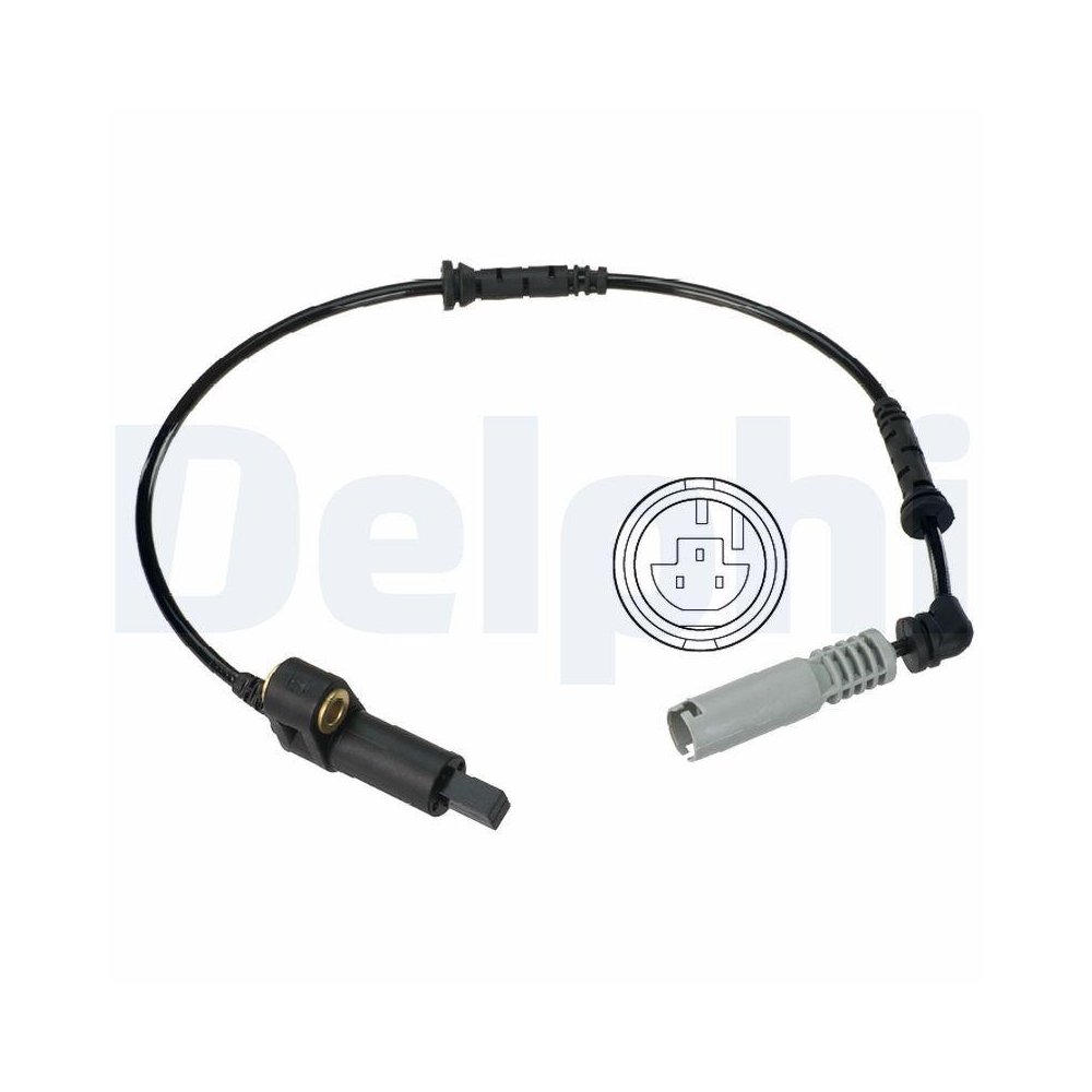 DELPHI SS20040 Sensor, Raddrehzahl f&uuml;r BMW, Vorderachse