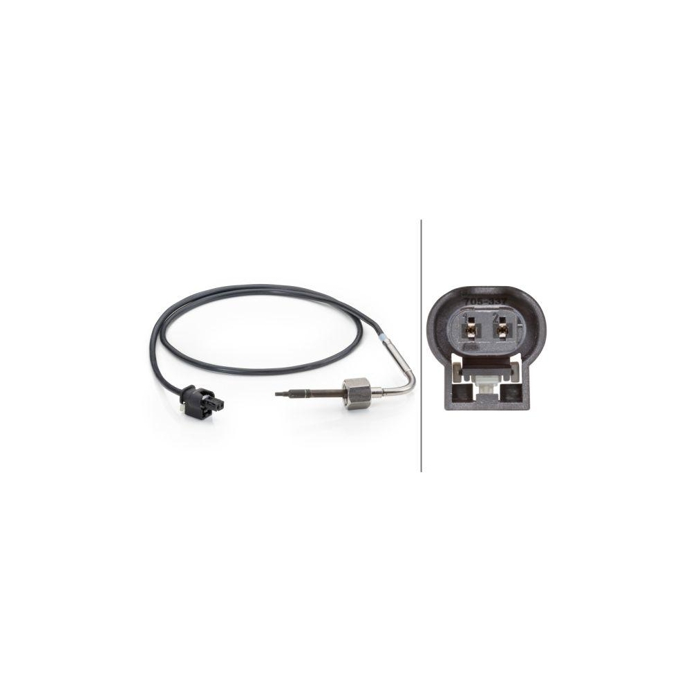 HELLA Sensor, Abgastemperatur 6PT 014 494-091 für MERCEDES-BENZ
