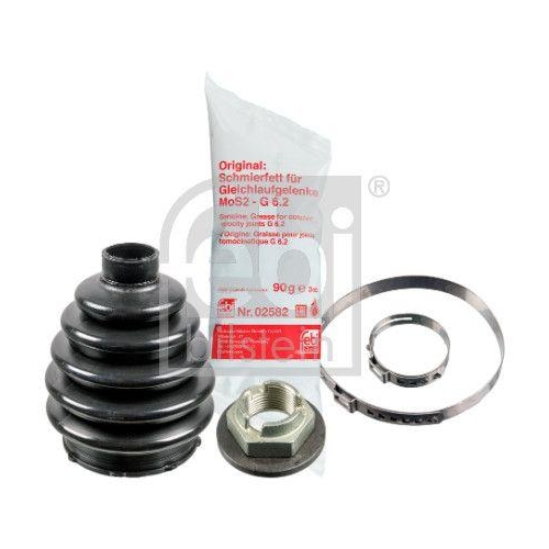 FEBI BILSTEIN Faltenbalgsatz, Antriebswelle 01043 f&uuml;r FORD, Vorderachse
