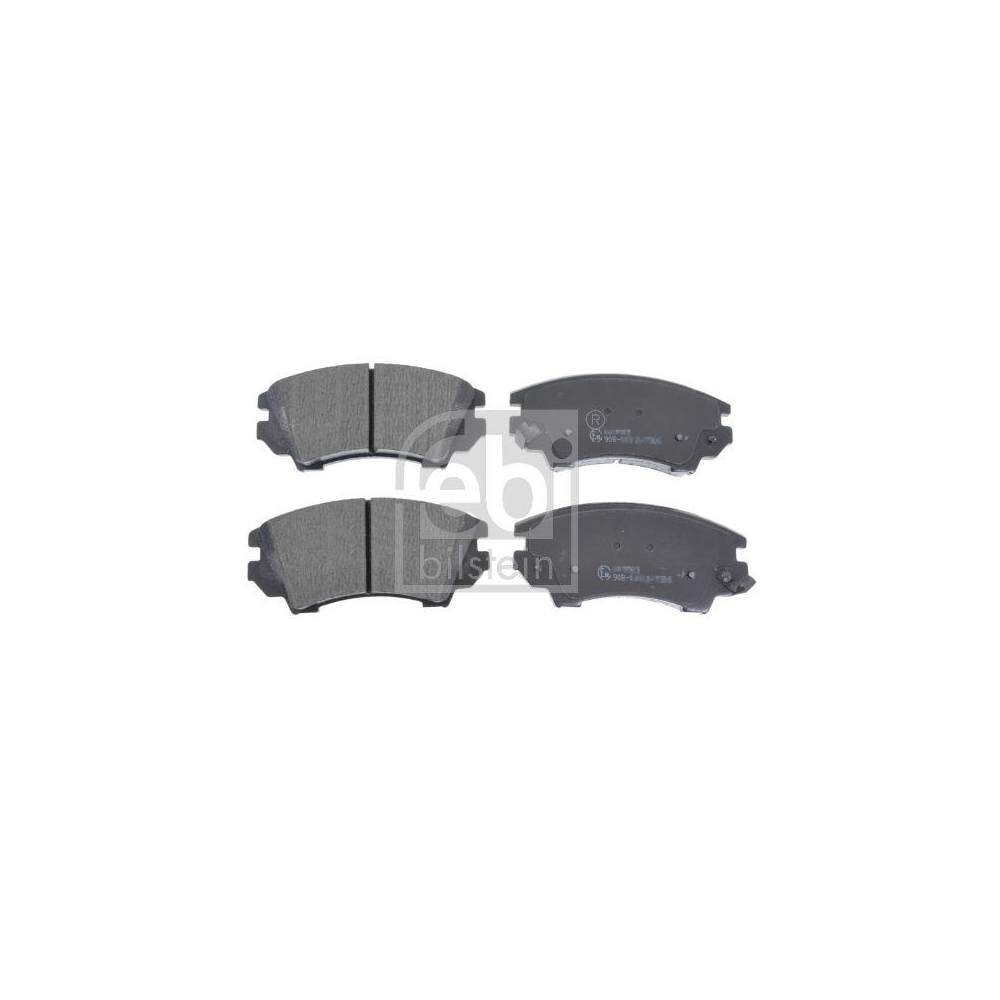 FEBI BILSTEIN Bremsbelagsatz, Scheibenbremse 16892 f&uuml;r MG OPEL SAAB VAUXHALL