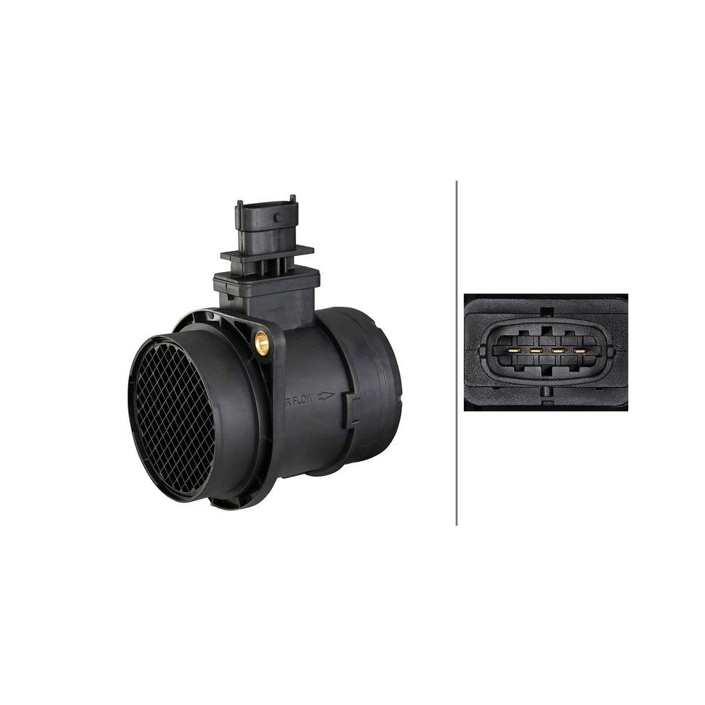 HELLA Luftmassenmesser 8ET 009 149-141 f&uuml;r ALFA ROMEO FIAT FORD LANCIA OPEL