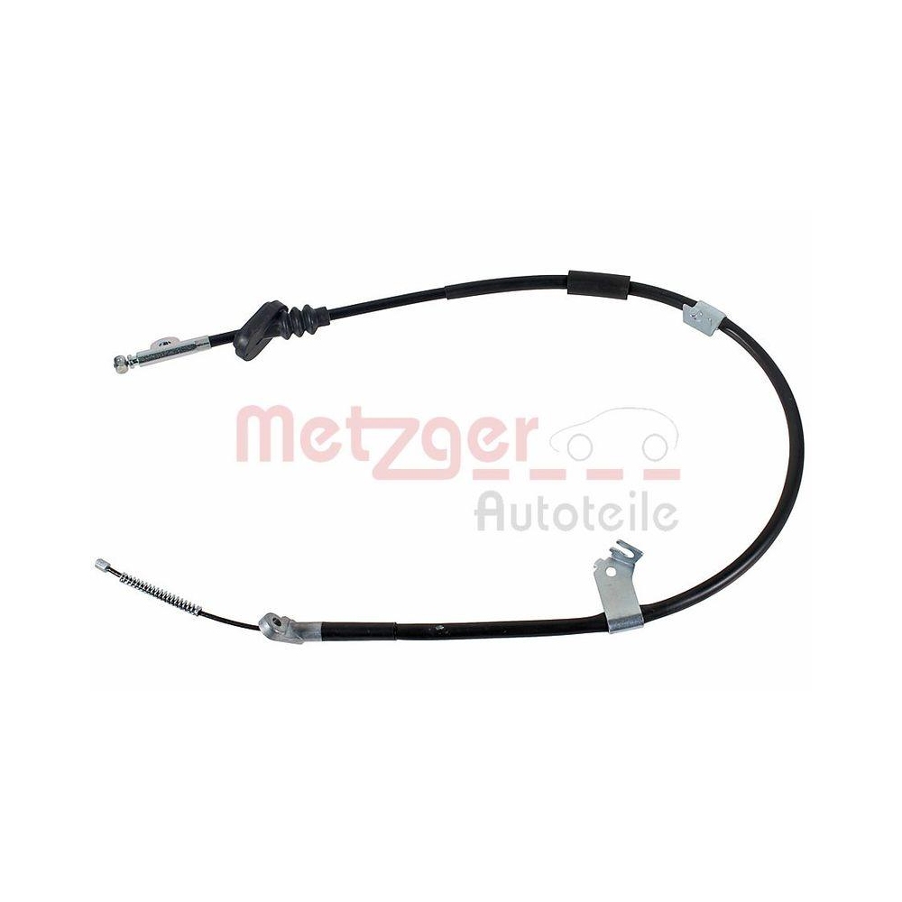 Seilzug, Feststellbremse METZGER 1.NI010 GREENPARTS f&uuml;r NISSAN, hinten links