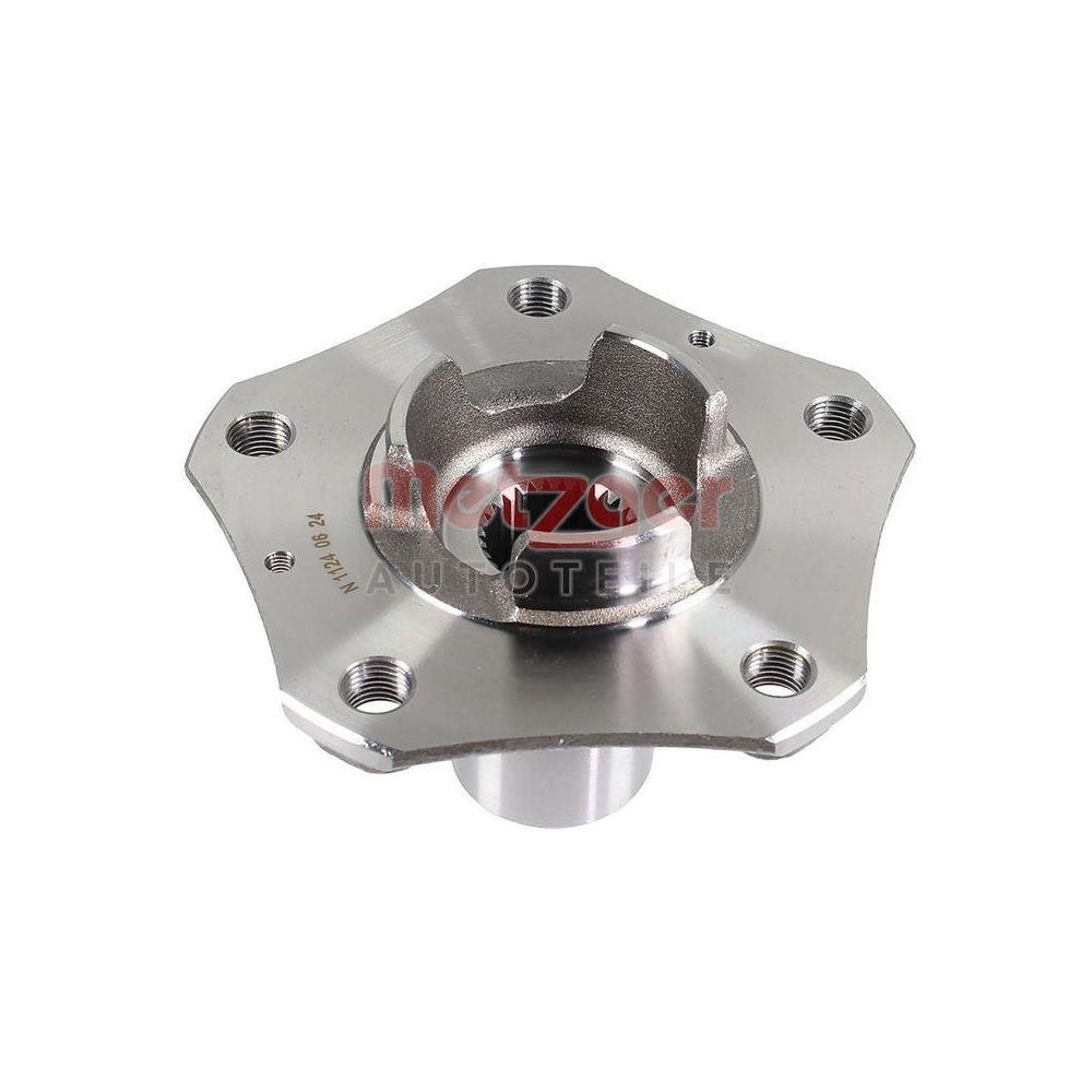 Radnabe METZGER N 1124 GREENPARTS für PORSCHE, Hinterachse, Vorderachse