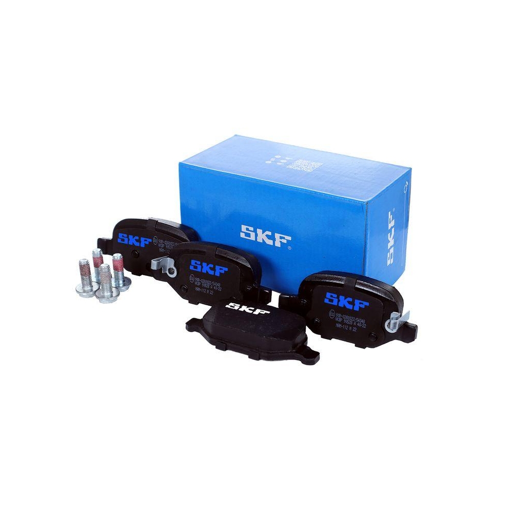 Bremsbelagsatz, Scheibenbremse SKF VKBP 90528 A f&uuml;r FIAT, Hinterachse
