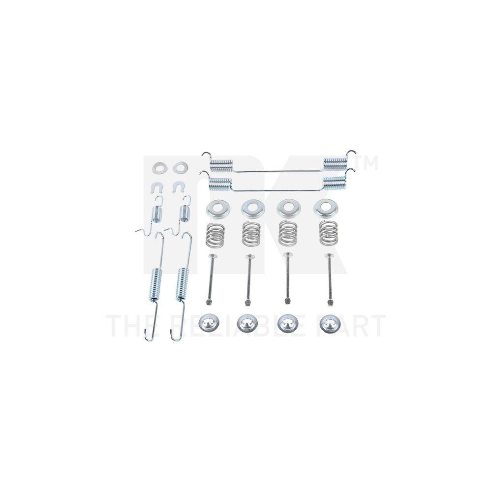 Zubeh&ouml;rsatz, Bremsbacken NK 7922818 f&uuml;r NISSAN, Hinterachse