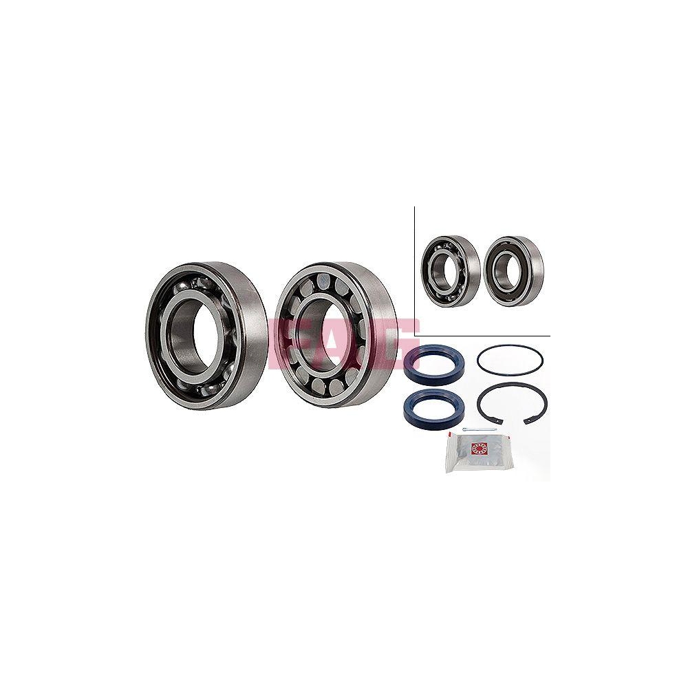 Radlagersatz Schaeffler FAG 713 6115 30 f&uuml;r VW, Hinterachse