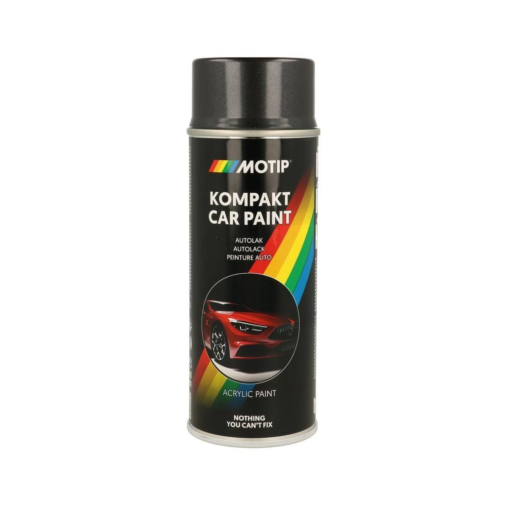 Fahrzeug-Kombinationslack MOTIP 51003 KOMPAKT AUTOLACK grau metallic 400 ml für