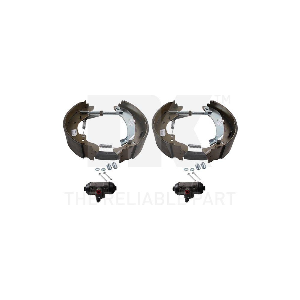 Bremsbackensatz NK 449957302 f&uuml;r CITRO&Euml;N PEUGEOT, Hinterachse