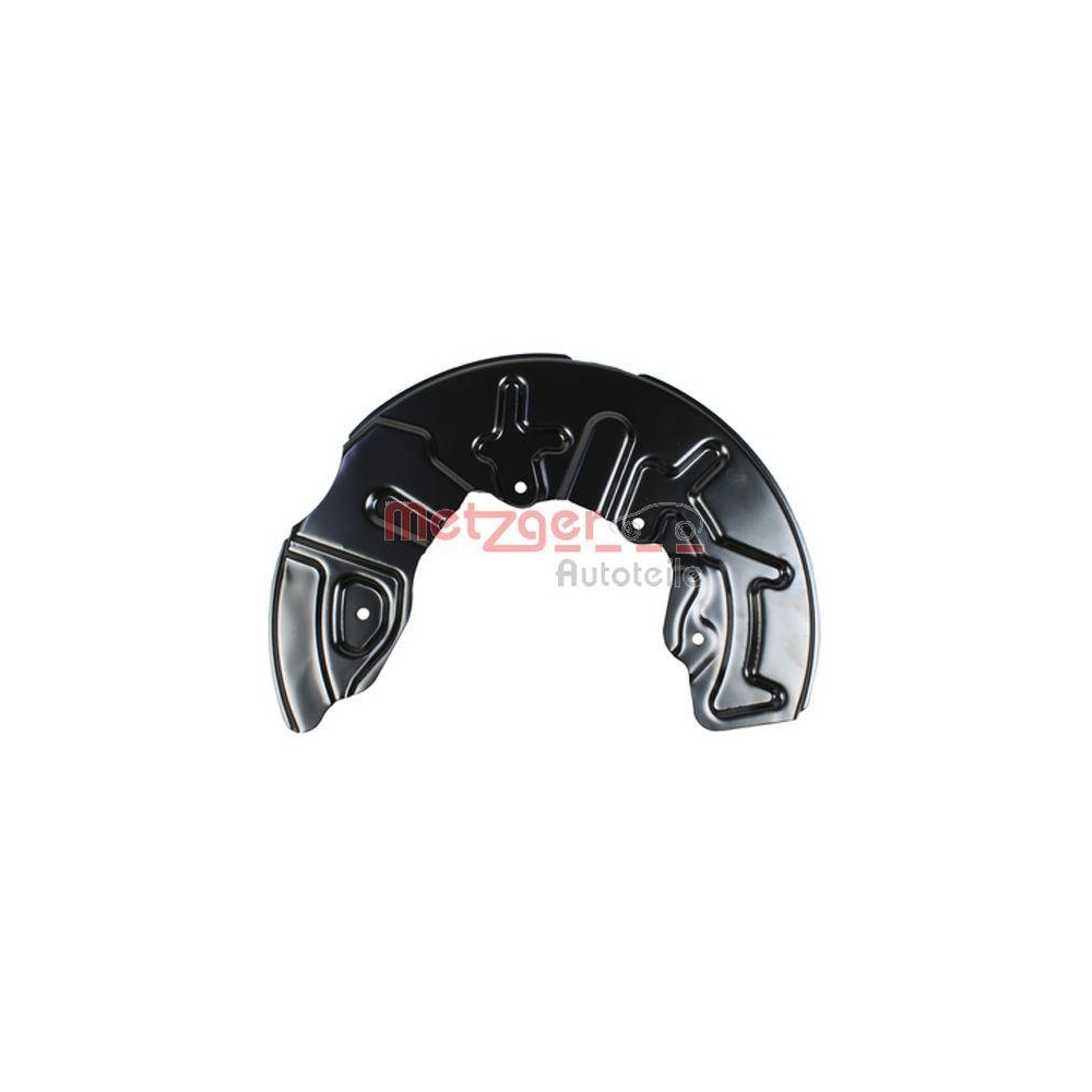 Spritzblech, Bremsscheibe METZGER 6115225 f&uuml;r VAG, Vorderachse links