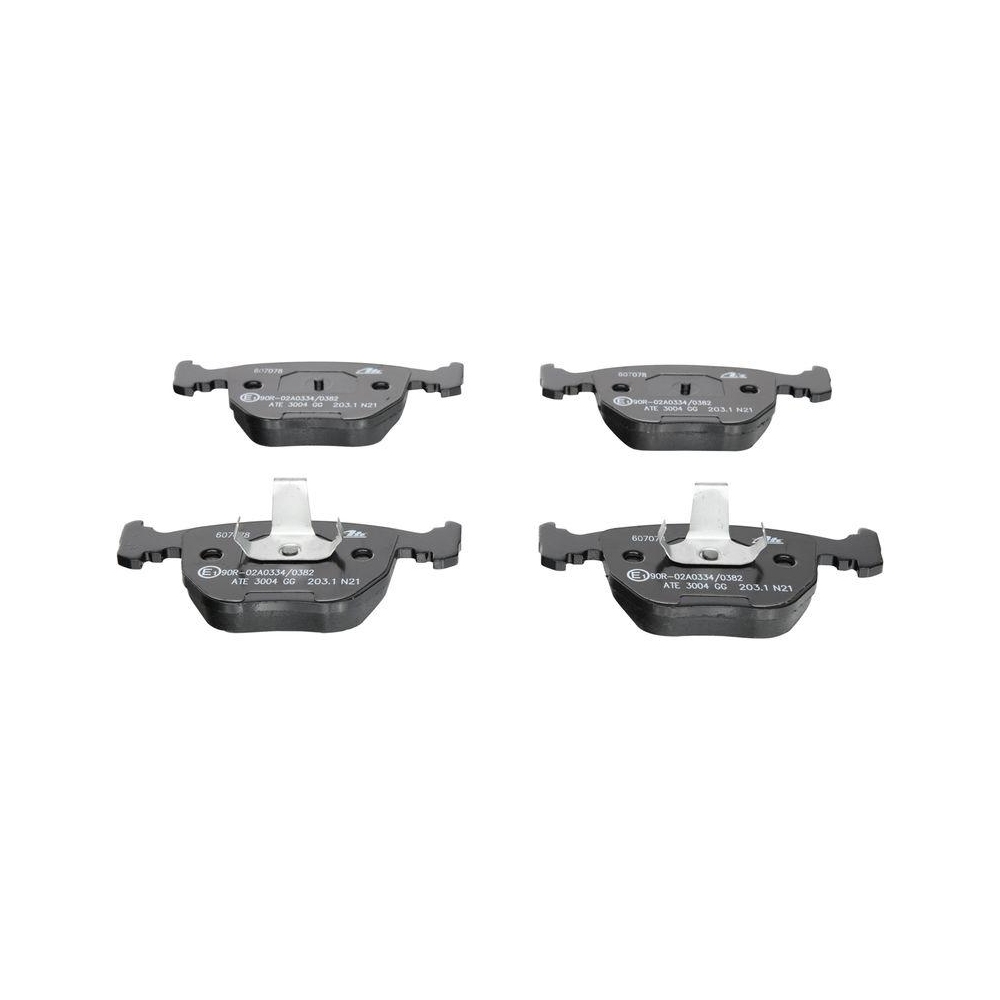 Bremsbelagsatz, Scheibenbremse ATE 13.0460-7078.2 f&uuml;r BMW, Vorderachse