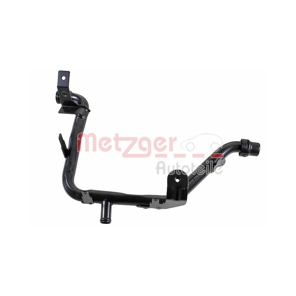 Kühlmittelrohrleitung METZGER 4010570 für AUDI SKODA VW