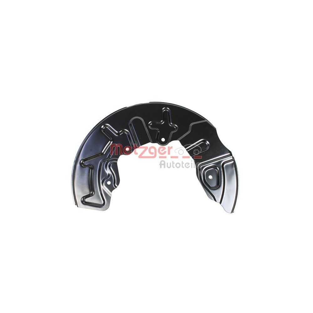 Spritzblech, Bremsscheibe METZGER 6115226 f&uuml;r VAG, Vorderachse rechts