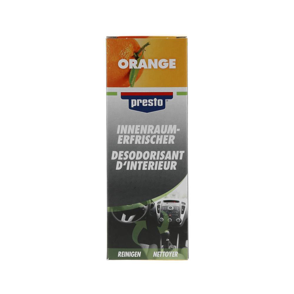 Lufterfrischer PRESTO 157127 Innenraum-Erfrischer Orange 150 ml für