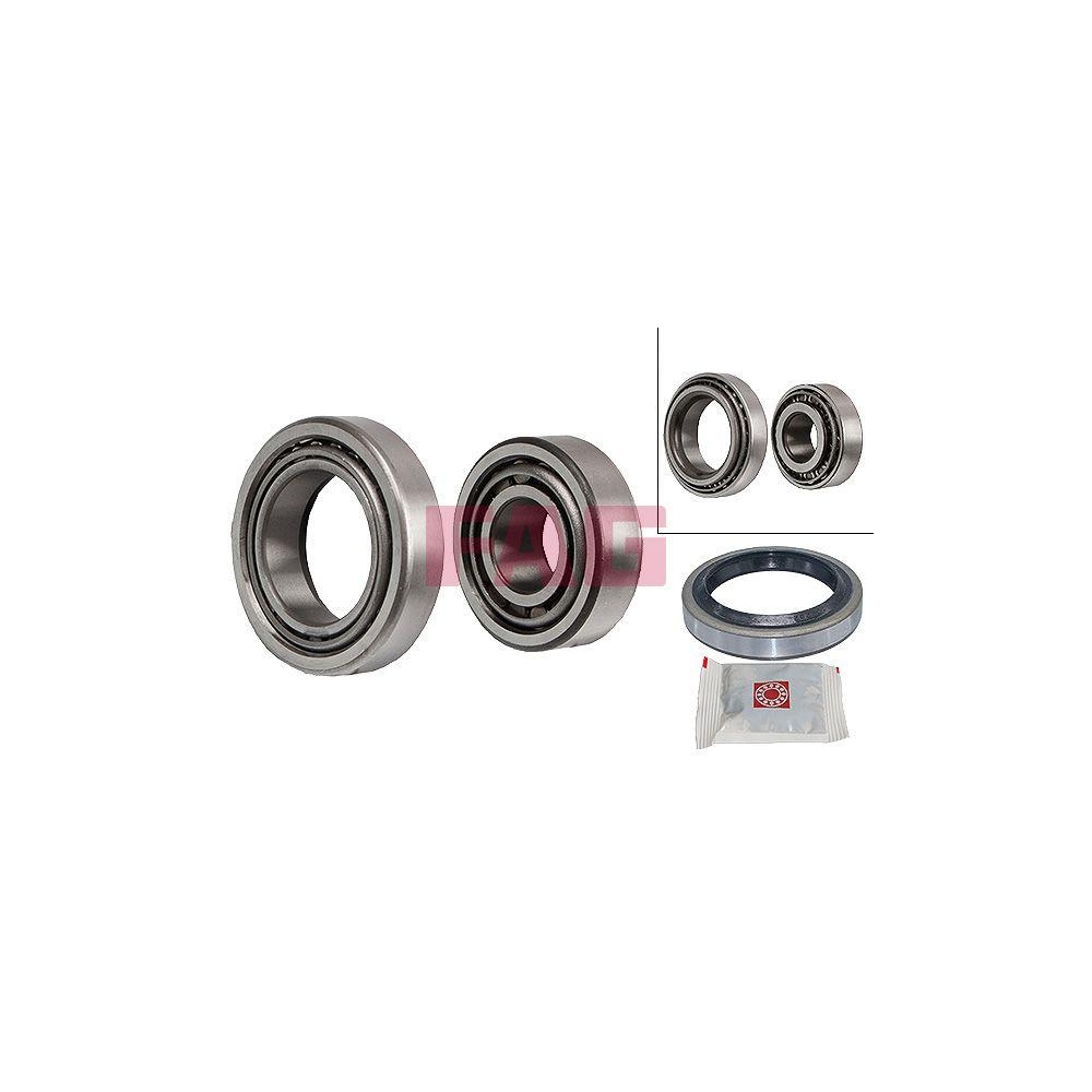 Radlagersatz Schaeffler FAG 713 6121 30 f&uuml;r PORSCHE, Vorderachse