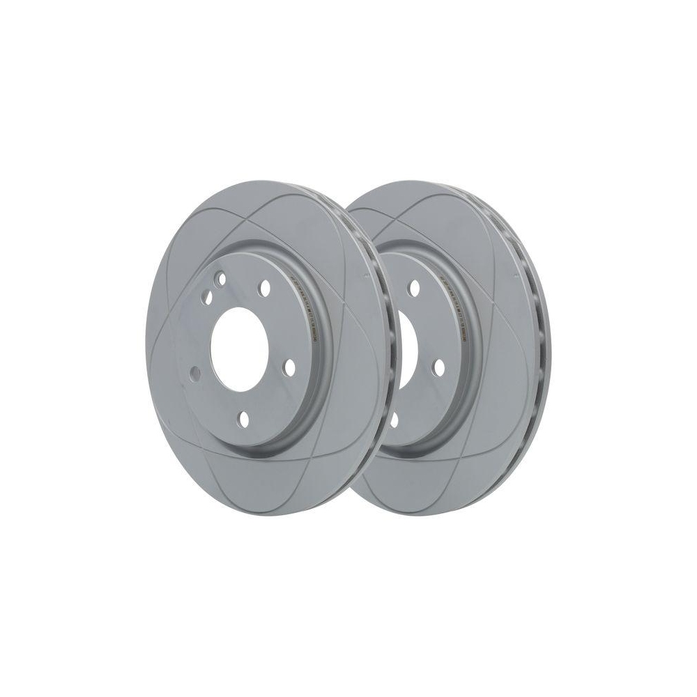 Bremsscheibe ATE 24.0322-0199.1 PowerDisc f&uuml;r MERCEDES-BENZ, Vorderachse