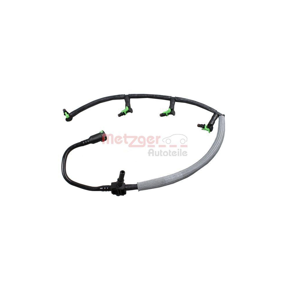 Schlauch, Leckkraftstoff METZGER 0840107 f&uuml;r CITRO&Euml;N FORD PEUGEOT